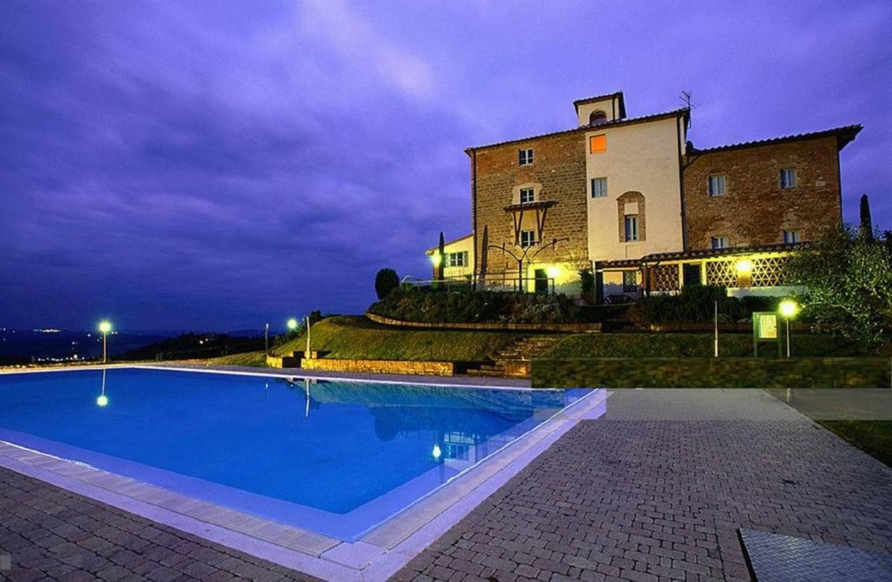 Castello Di Fulignano Soarzio Panoramic Apartment San Gimignano Exteriör bild