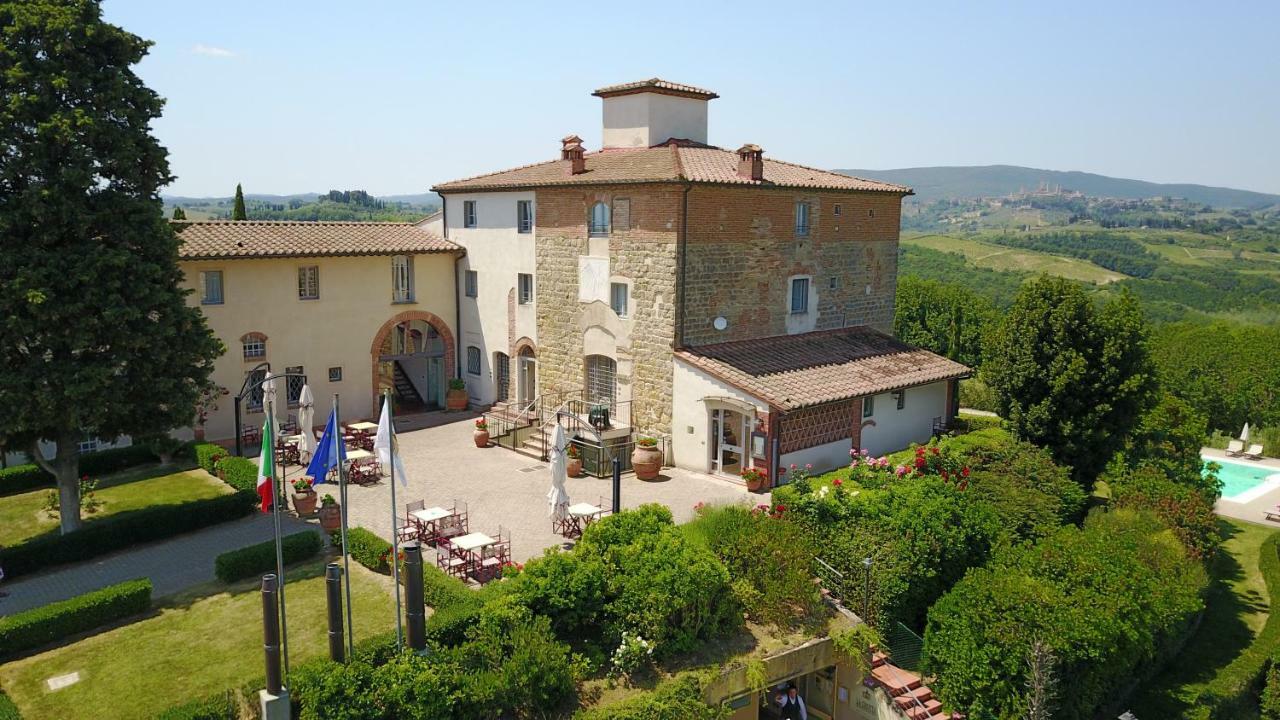 Castello Di Fulignano Soarzio Panoramic Apartment San Gimignano Exteriör bild
