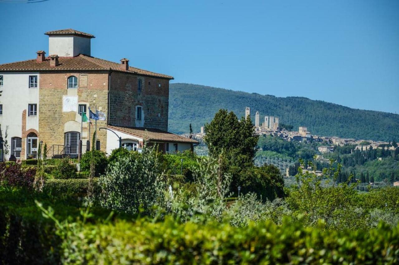 Castello Di Fulignano Soarzio Panoramic Apartment San Gimignano Exteriör bild