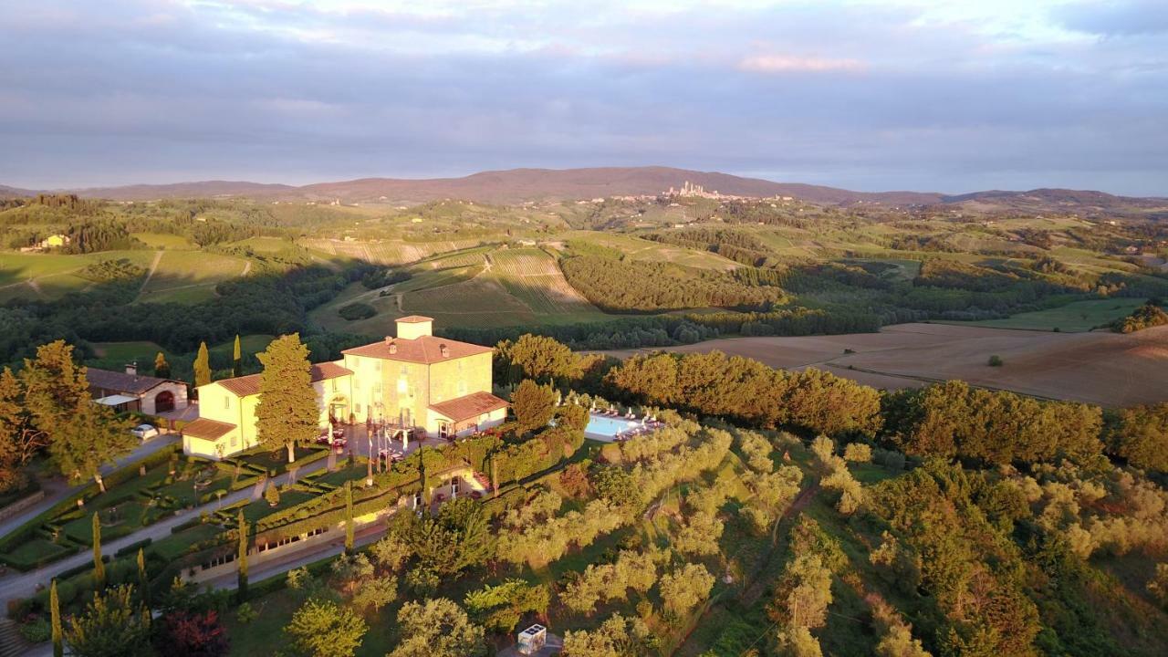 Castello Di Fulignano Soarzio Panoramic Apartment San Gimignano Exteriör bild