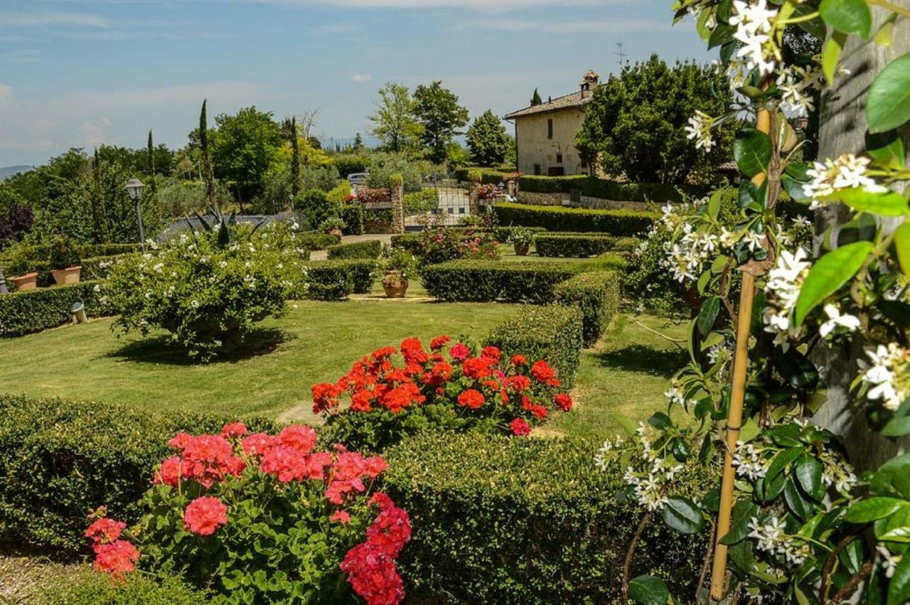 Castello Di Fulignano Soarzio Panoramic Apartment San Gimignano Exteriör bild
