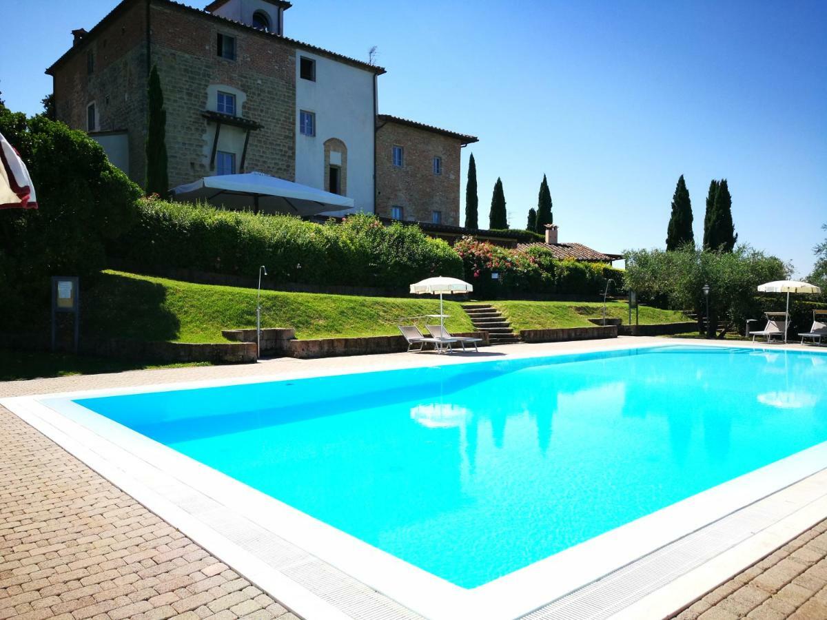 Castello Di Fulignano Soarzio Panoramic Apartment San Gimignano Exteriör bild